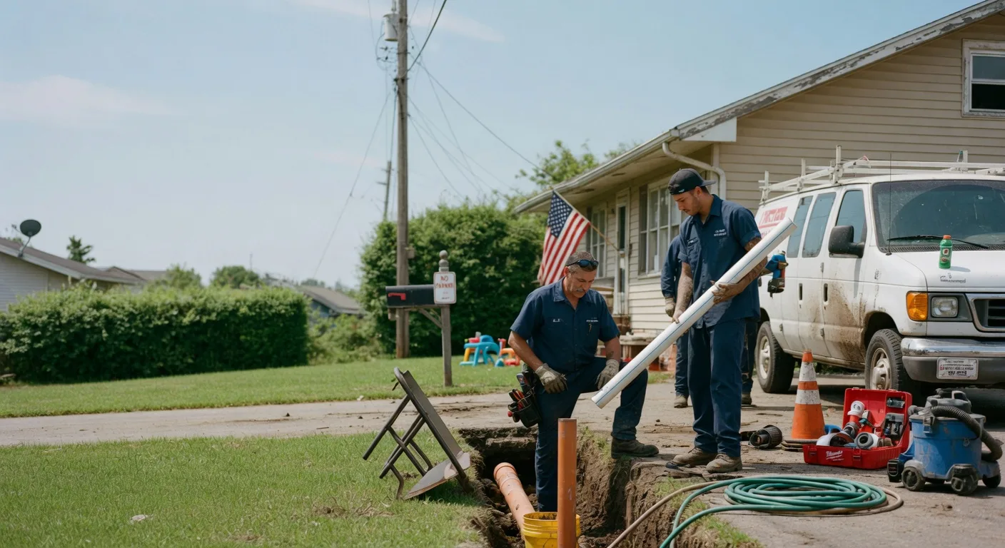 Sewer Line Inspection in Palos Hills, IL